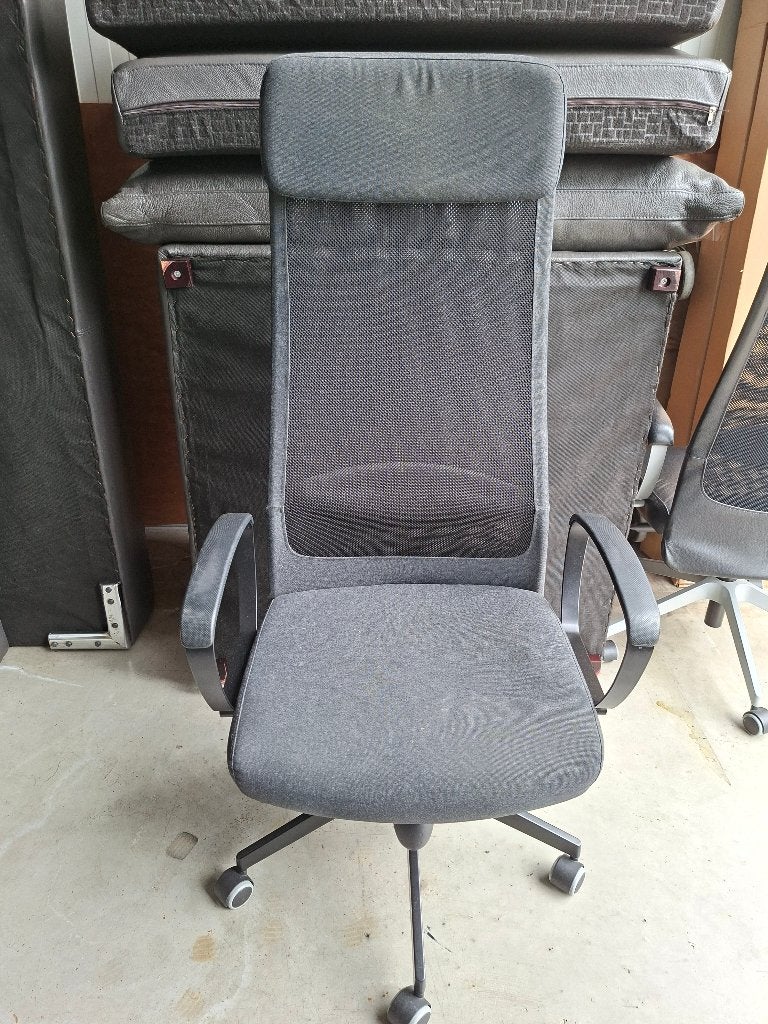 IKEA Bureaustoel, Huis en Inrichting, Bureaustoelen, Ophalen, Gebruikt, Grijs, Bureaustoel