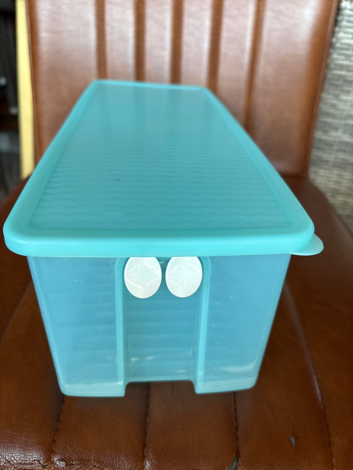 Tupperware Bewaardoos Aqua met Deksel, Ophalen, BPA-vrij, Bewaardoos, Blauw
