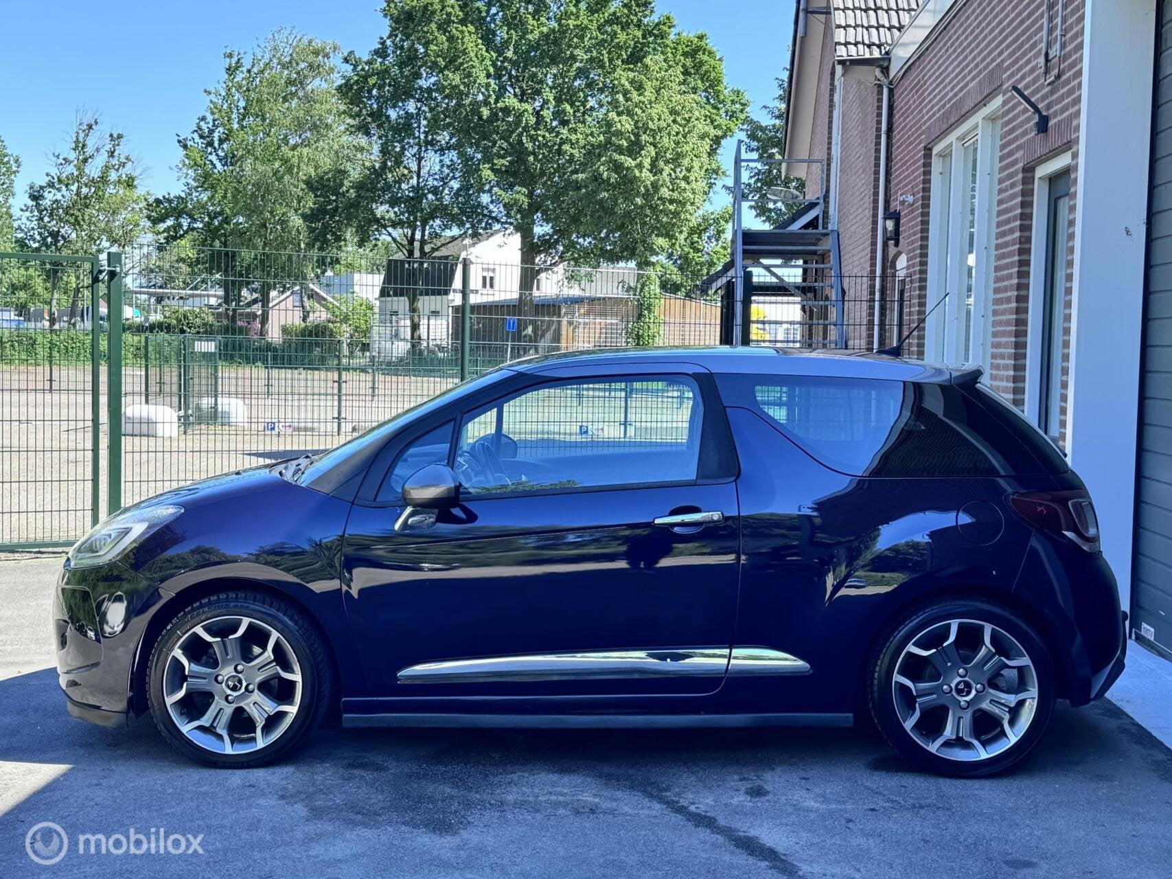 Ds 3 1.2 PureTech Business, Auto's, Gebruikt, 1199 cc, Blauw, Leder en Stof
