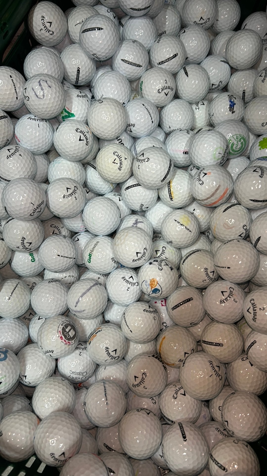 100 Stuks Callaway Supersoft Golfballen AAAA, Sport en Fitness, Bal(len), Callaway, Info@premiumgolf.nl, Ophalen of Verzenden