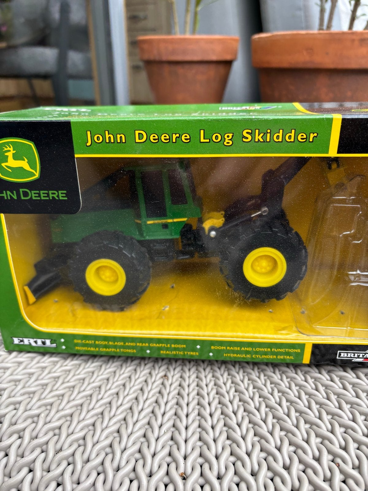 John Deere Log Skidder Speelgoedmodel 1:32 Nieuw, Ophalen of Verzenden, Nieuw