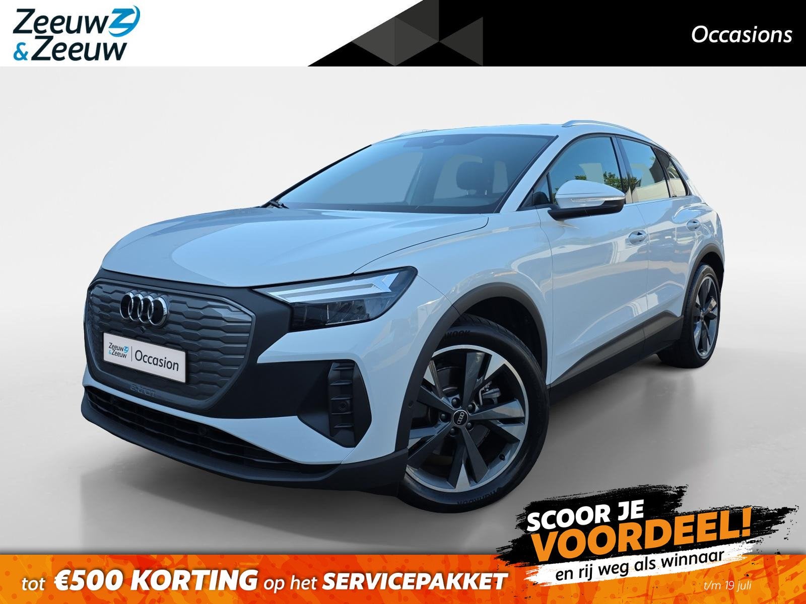Audi Q4 e-tron 35 Edition 55 kWh | 1e eigenaar | Dealer onde, Auto's, Audi, Bedrijf, Te koop, Q4 e-tron, ABS, Achteruitrijcamera