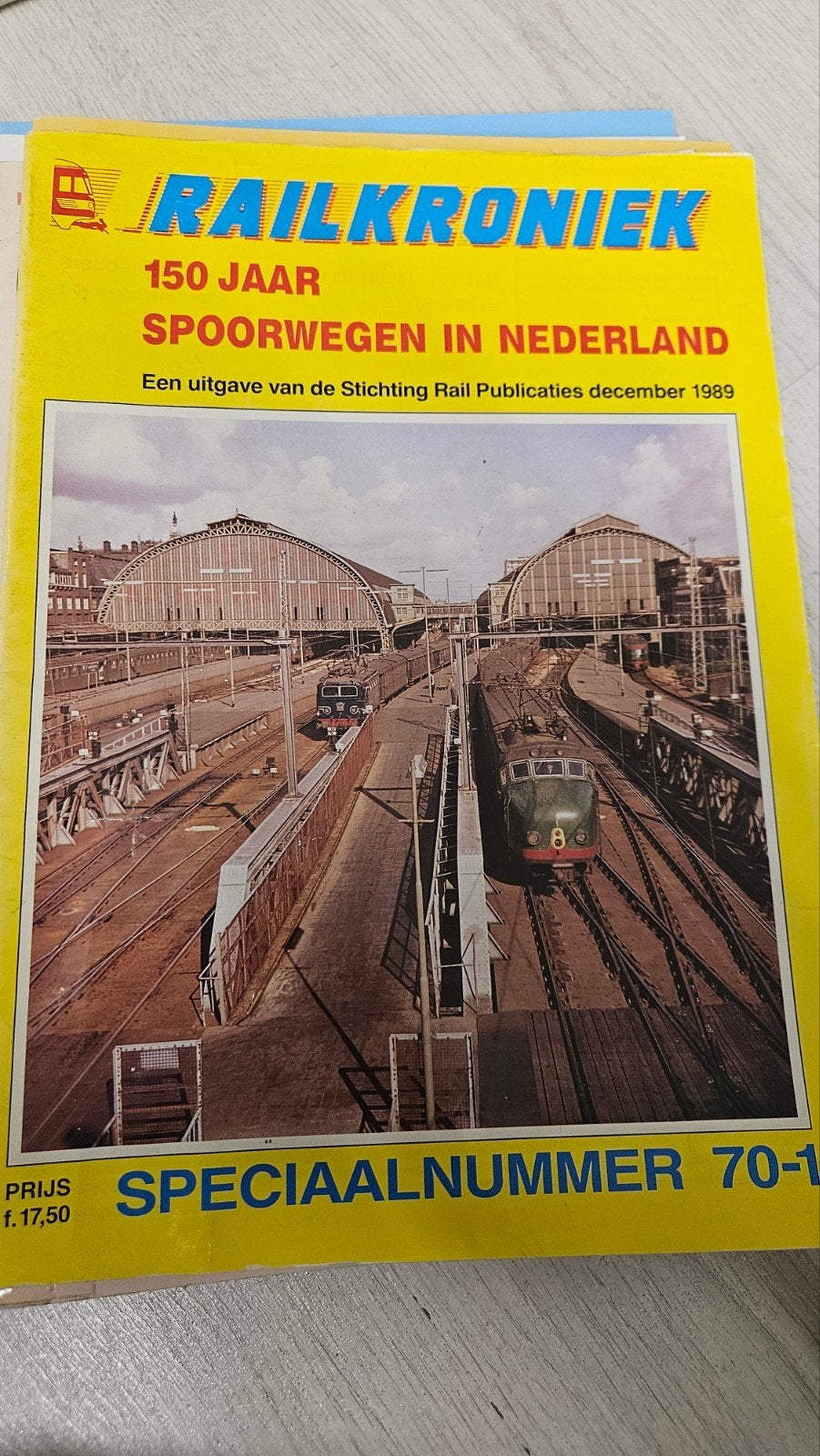 Railkroniek: 150 Jaar Spoorwegen in Nederland (1989), Ophalen of Verzenden