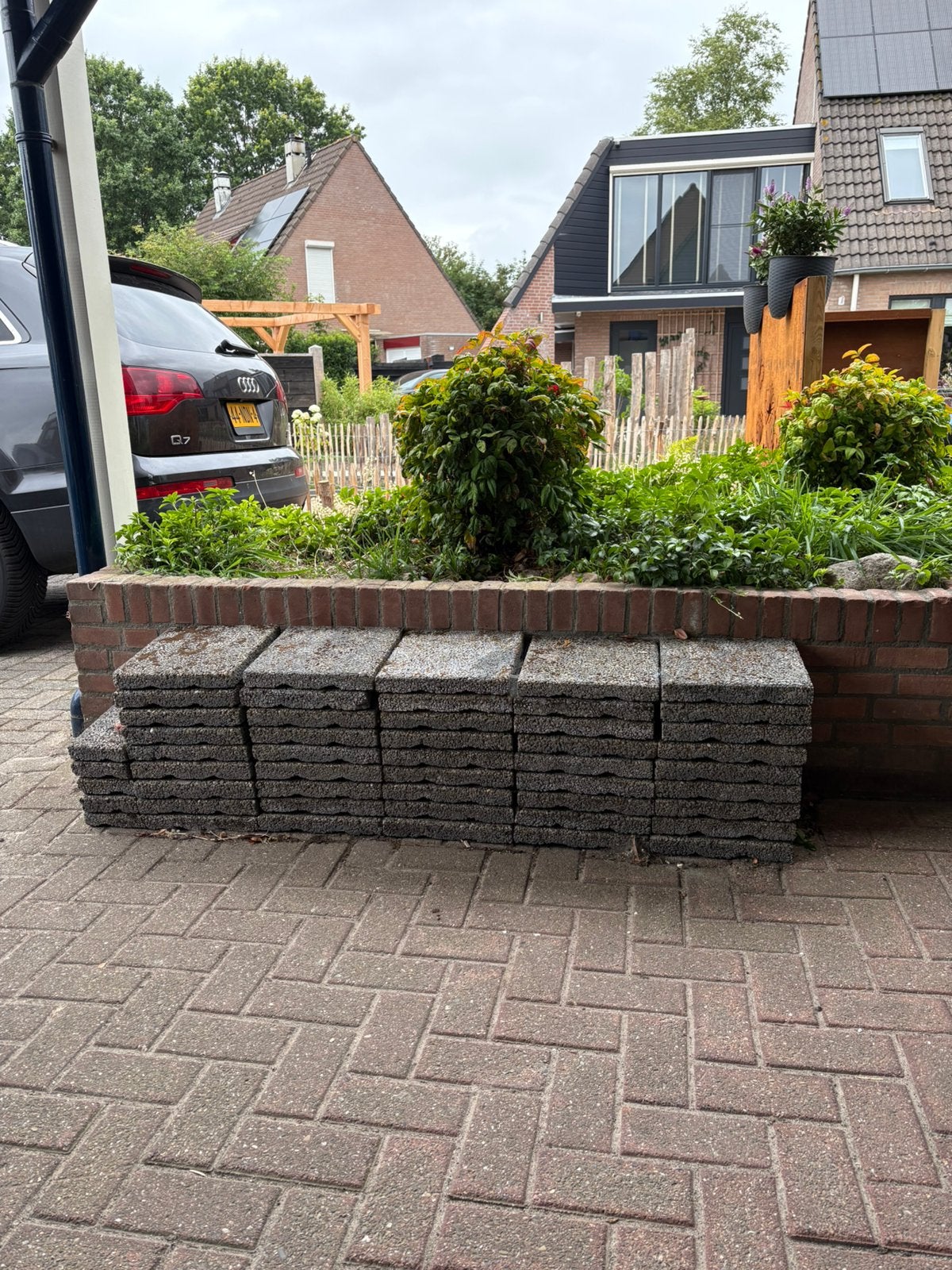 45 en 5 halve 30x30 tegels, Ophalen, Gebruikt, Overige materialen