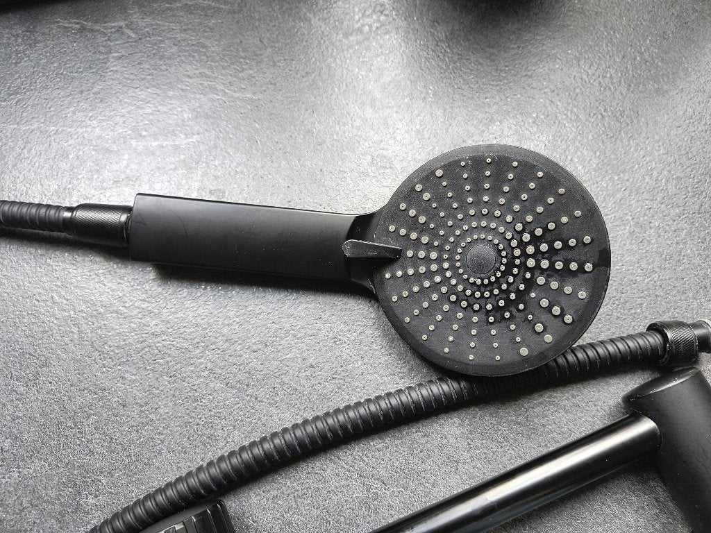 Douche set zwart, Doe-het-zelf en Verbouw, Sanitair, Ophalen, Zo goed als nieuw, Douche