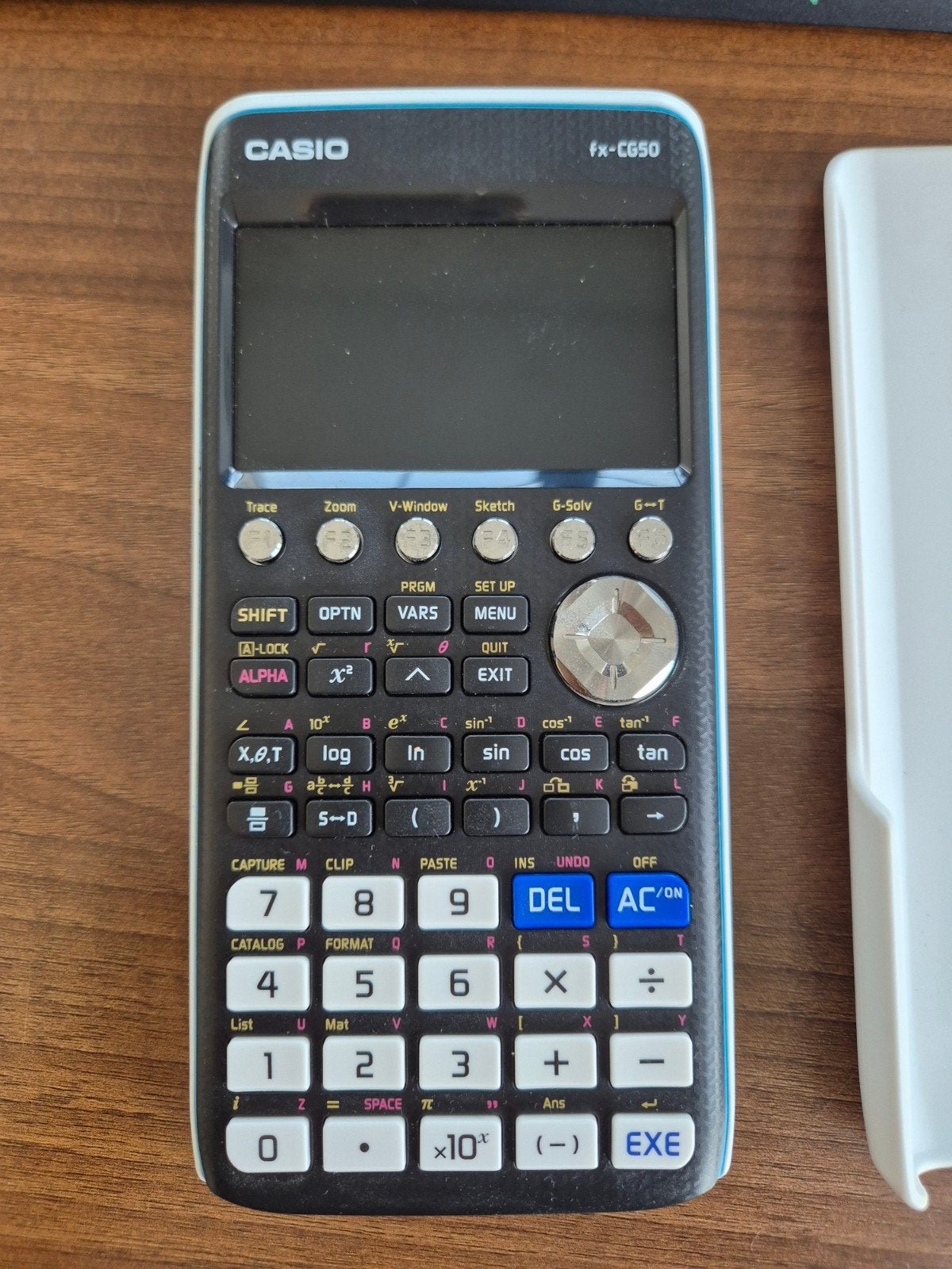Casio fx-cg50. Moet nwe batterij in. Nieuwprijs 105 euro, Ophalen, Grafische rekenmachine, Zo goed als nieuw