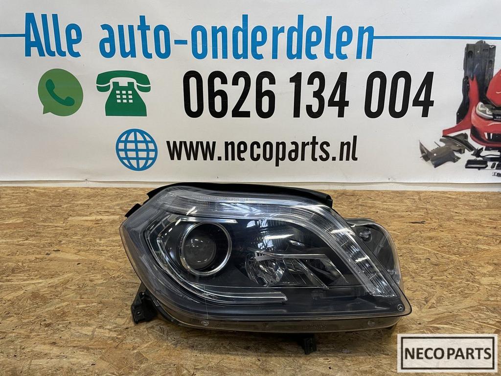 W166 X166 GL GLS XENON LED KOPLAMP A1668207461 ORIGINEEL, Gebruikt, -, Ophalen of Verzenden, -