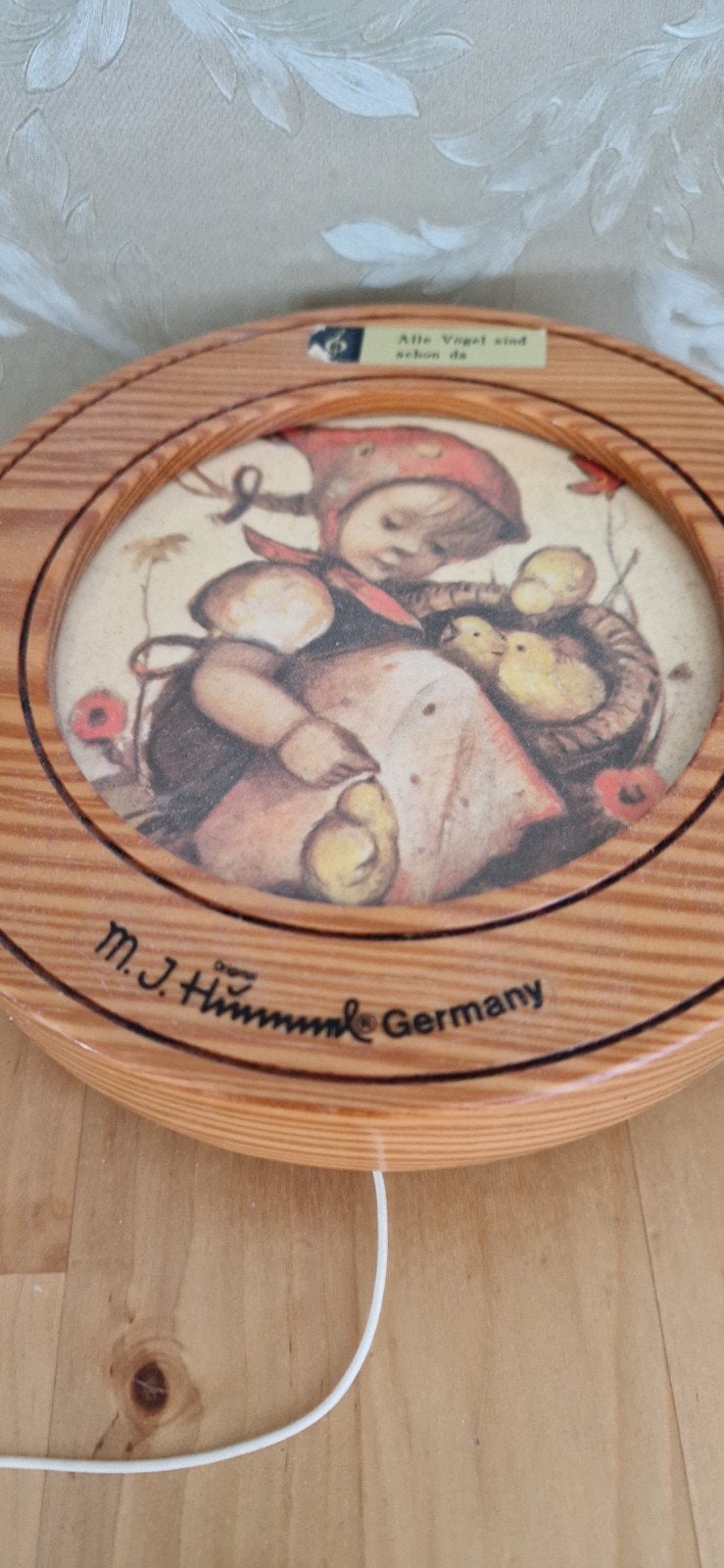Vintage Hummeltje Muziekdoosje - Alle Vögel sind schon da, Ophalen