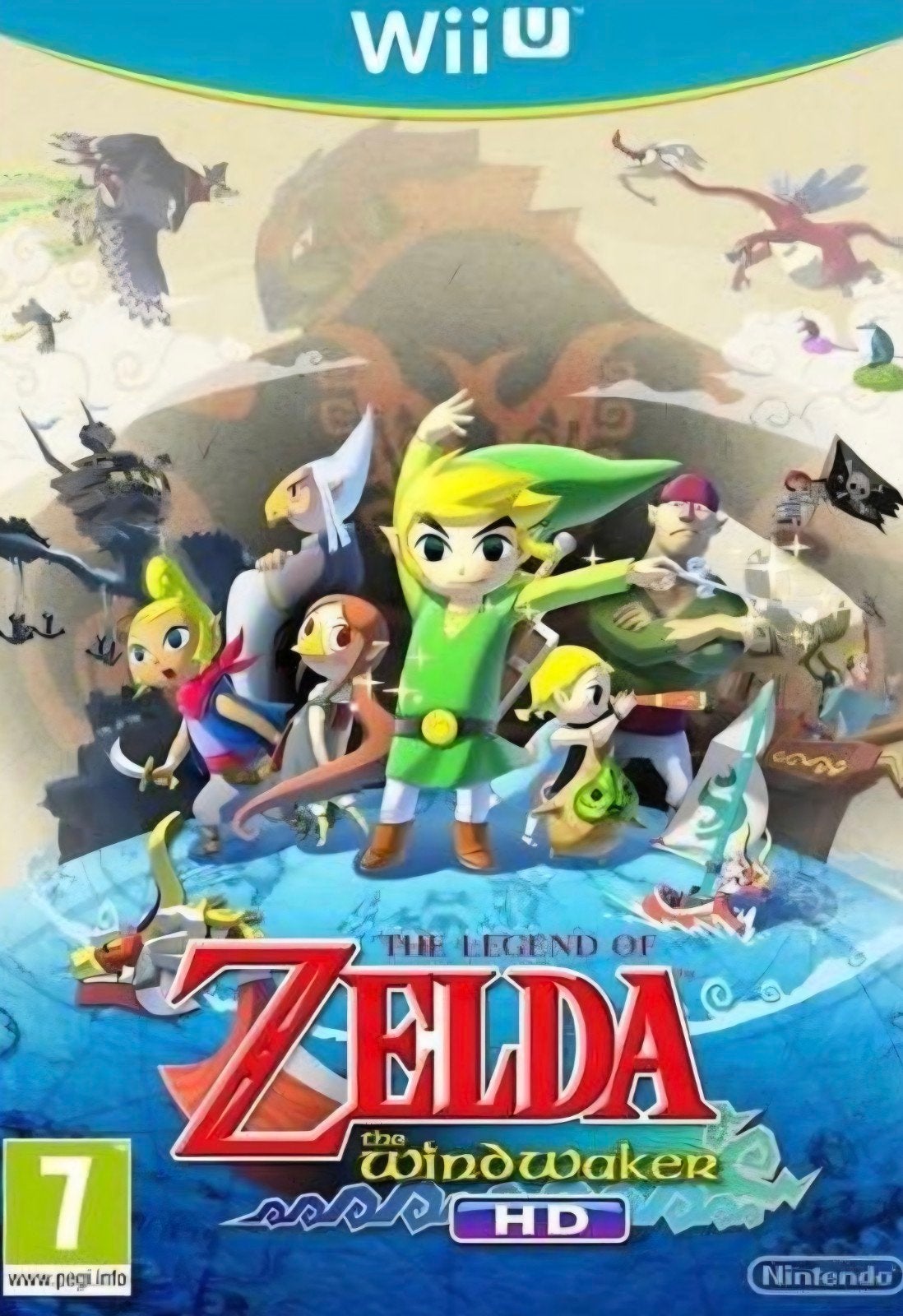 The Legend of Zelda: The Wind Waker HD - Wii U, Spelcomputers en Games, Avontuur en Actie, 1 speler, Ophalen of Verzenden, Zo goed als nieuw