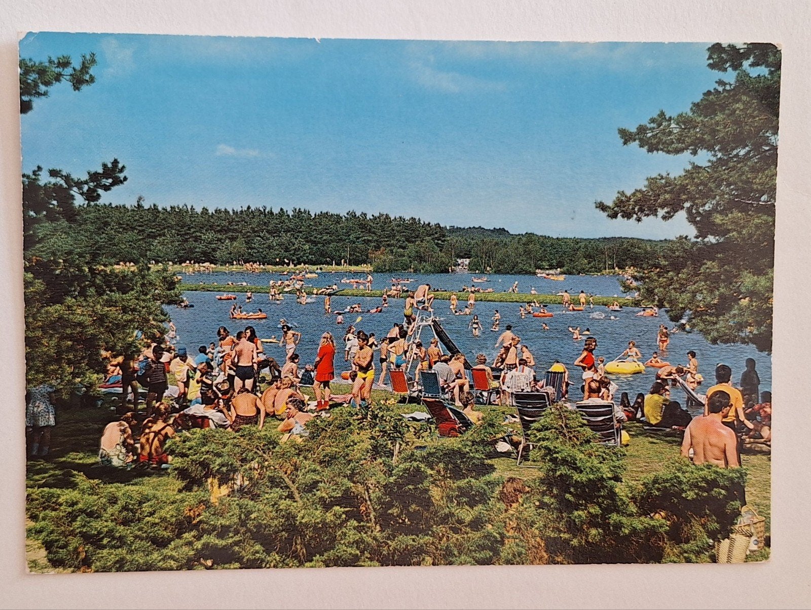 Oude ansichtkaart Recreatiepark De Zanding Otterlo, Ophalen of Verzenden, 1960 tot 1980, Gelopen, Gelderland