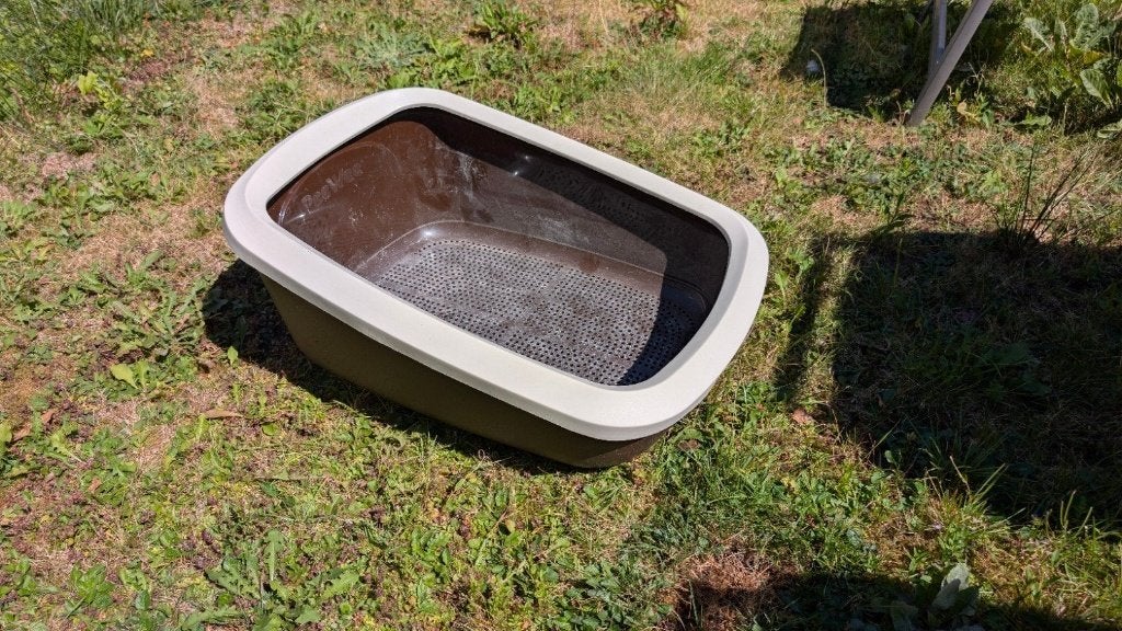 PeeWee kattenbakken, Dieren en Toebehoren, Ophalen, Gebruikt, Open