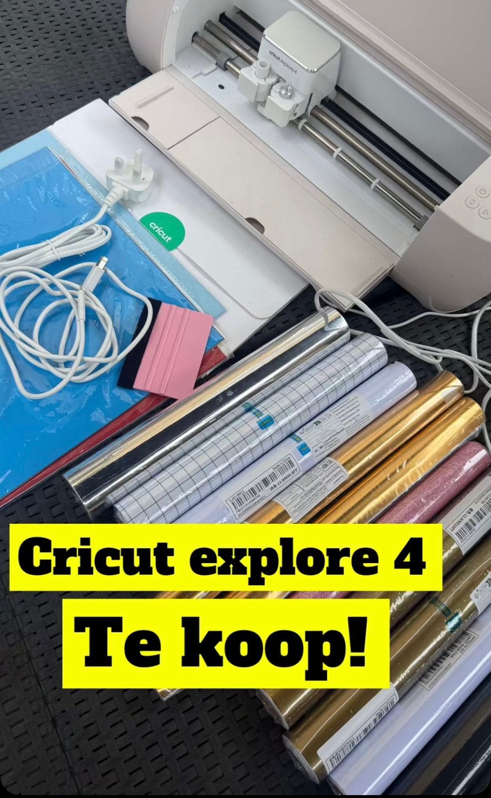 Cricut explore 4 Te koop, Ophalen, Zo goed als nieuw, Gereedschap of Toebehoren