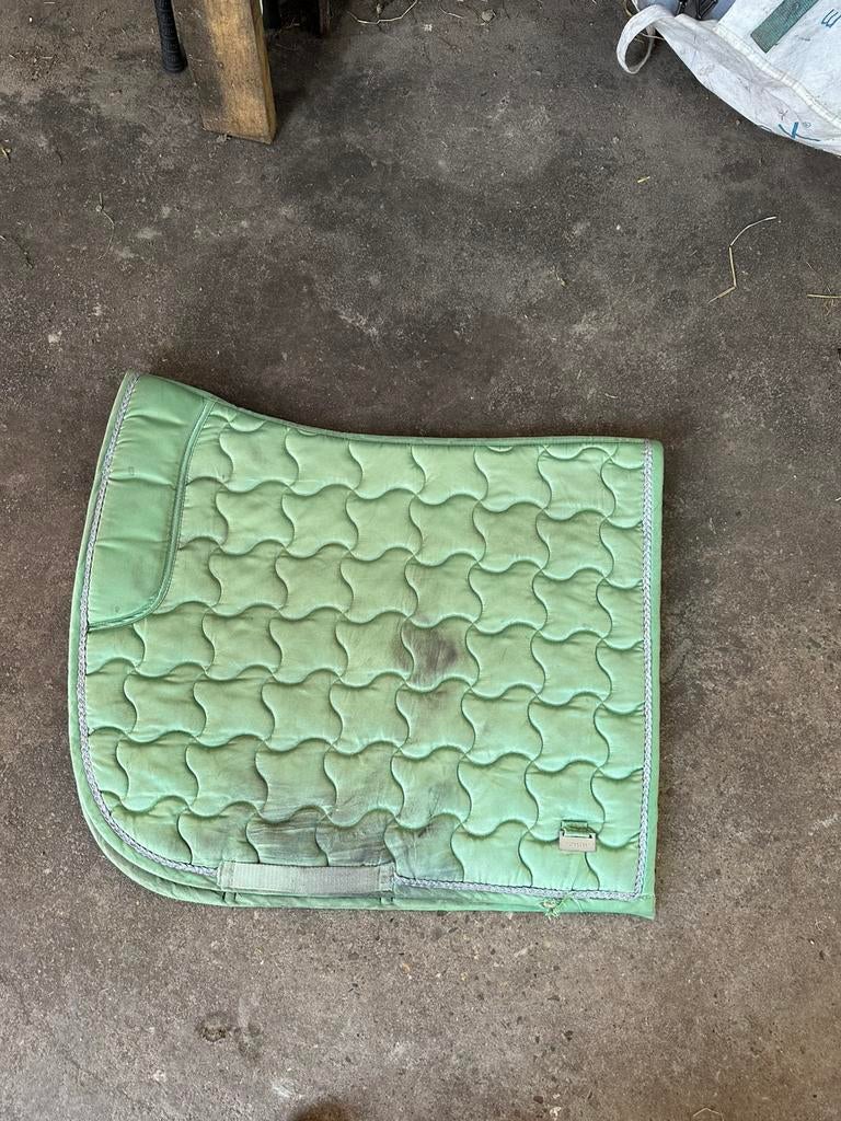 Groen horsegear dekje, Full (L), Gebruikt, Dressuurdekje, Ophalen of Verzenden