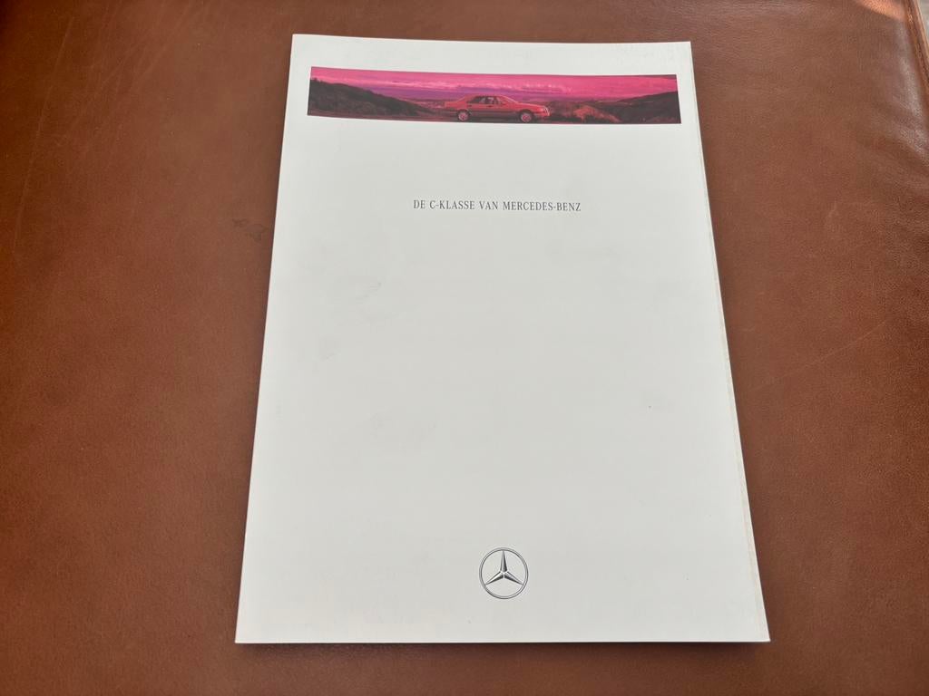 Folder Mercedes-Benz C-klasse W202 (C180, C280, C280D)  1993, Boeken, Ophalen of Verzenden, Zo goed als nieuw, Mercedes