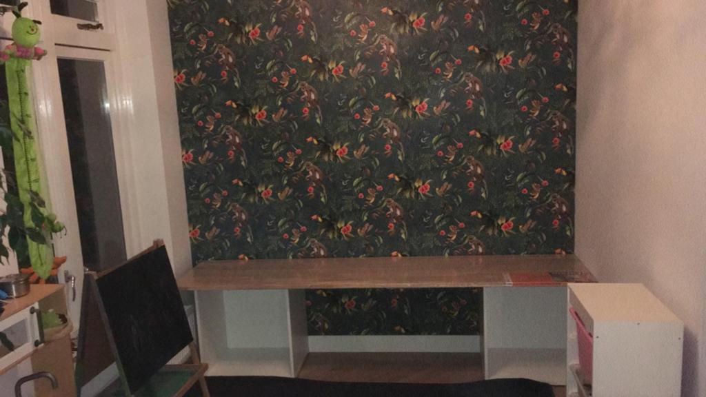 Speeltafel / werkblad Cando massief eiken & Ikea Stuva, Ophalen, Zo goed als nieuw