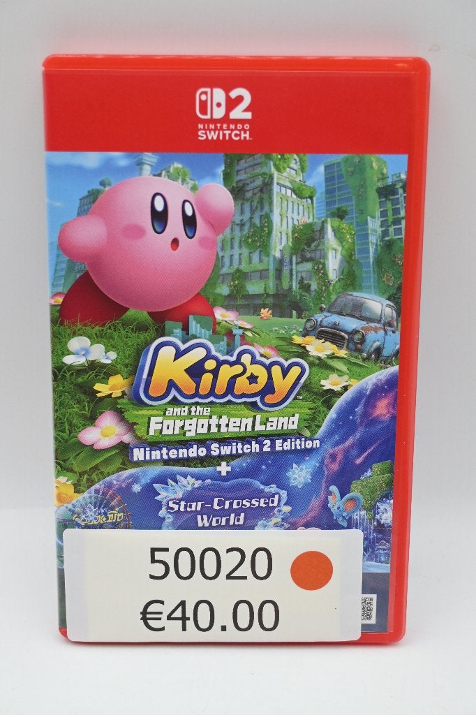 Kirby and the Forgotten Land + Star-Crossed World (Switch 2), Spelcomputers en Games, Nintendo, 1 speler, Zo goed als nieuw, Nintendo of Europe GmbH, Goldsteinstr. 235, 60528 Frankfurt am Main, Duitsland