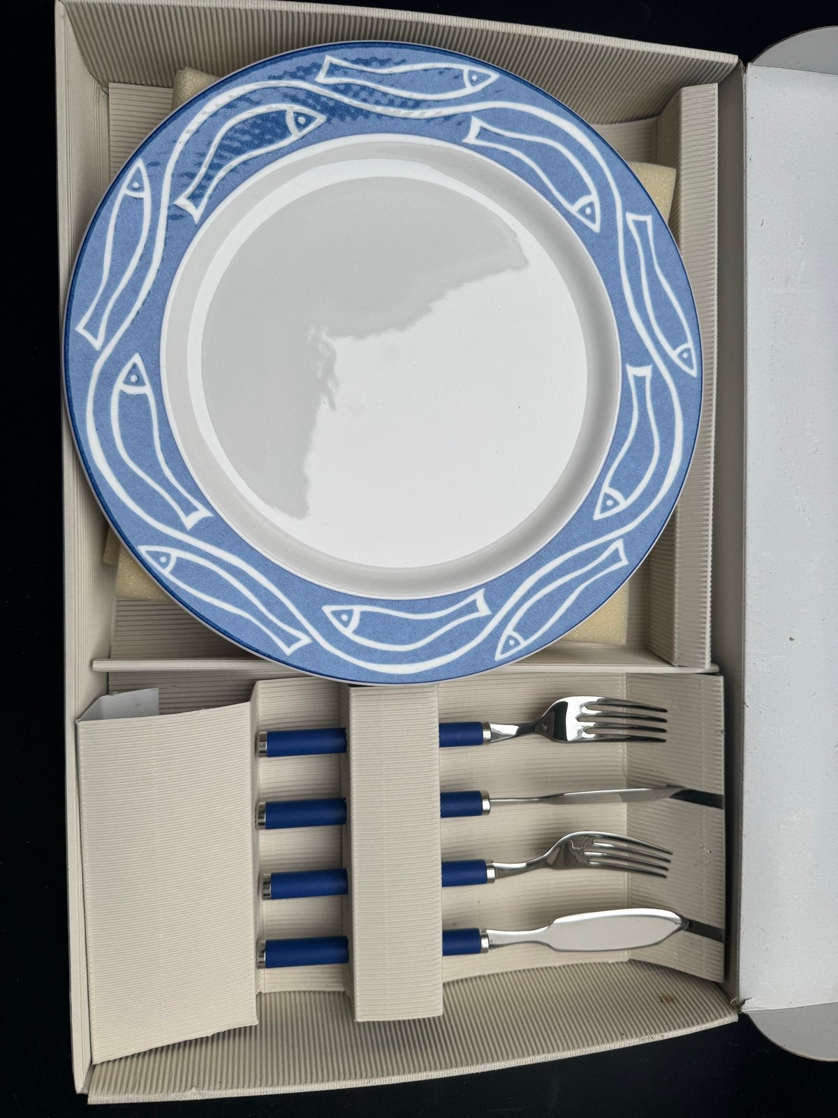 Villeroy & Boch vis set compleet en ongebruikt, Huis en Inrichting, Keuken | Servies, Villeroy & Boch, Nieuw, Ophalen of Verzenden