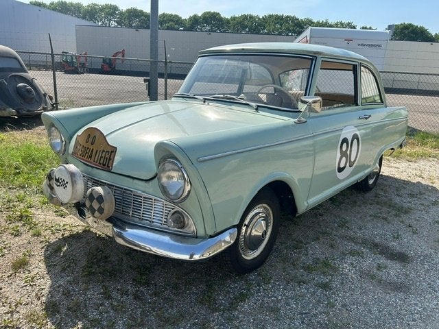 DKW Junior 1961, Auto's, 700 cc, Stof, Handgeschakeld, Grijs