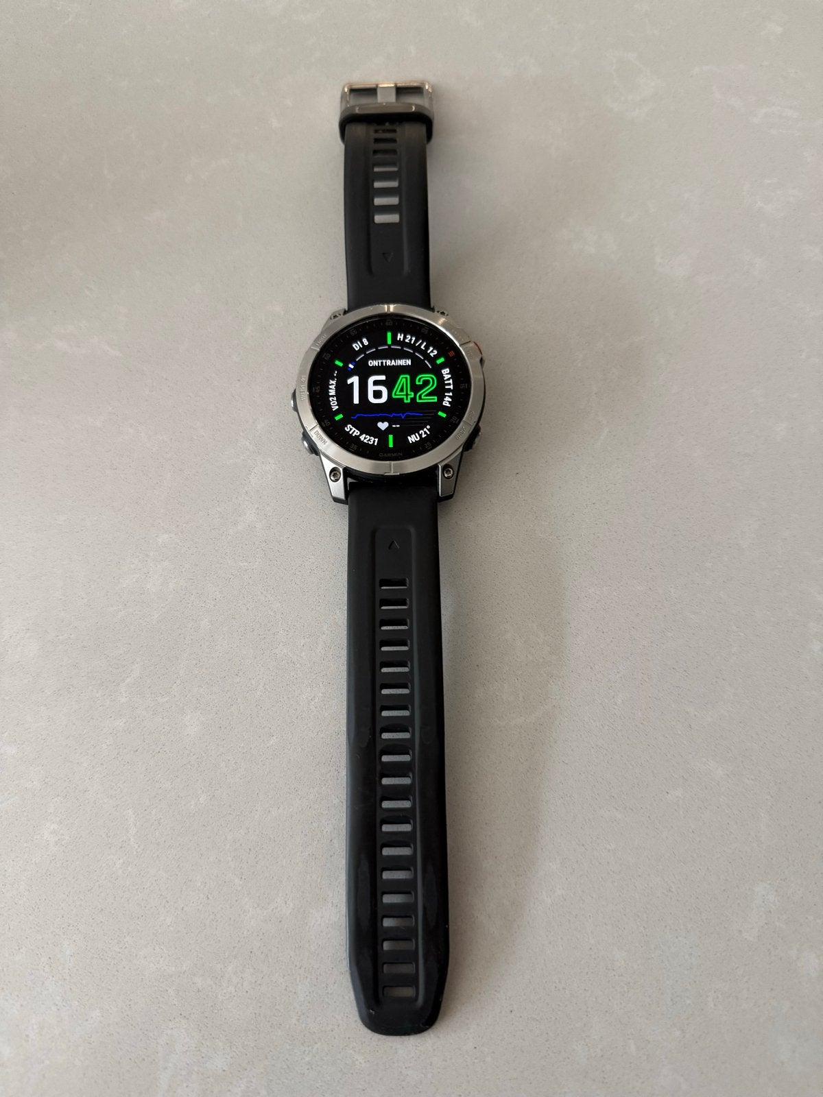 Garmin Epix Gen 2 - 47 mm Zo goed als nieuw met extra's, Sieraden, Tassen en Uiterlijk, Afstand, Ophalen of Verzenden, Zo goed als nieuw