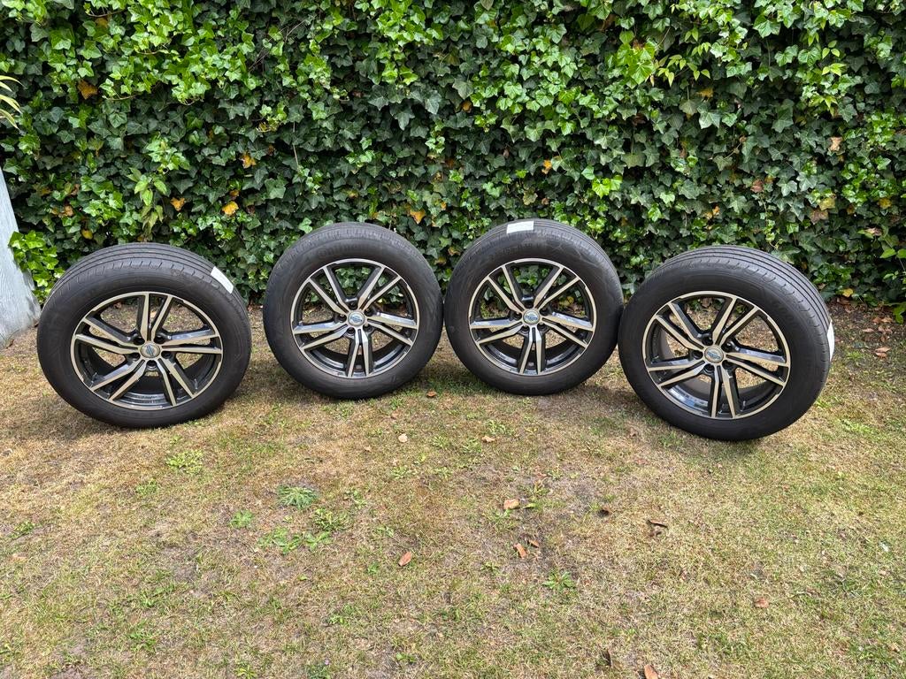 AEZ North Dark velgen met banden voor Volvo XC40 Hybride, Ophalen, 18 inch, Gebruikt, Banden en Velgen
