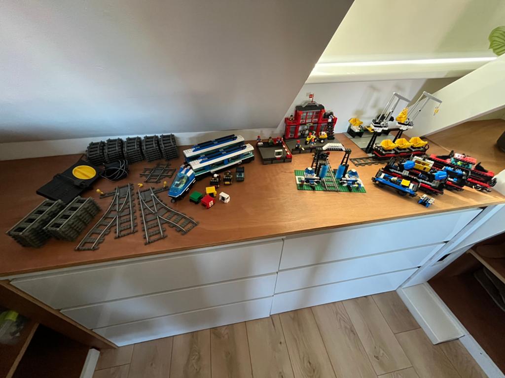 Hele grote en zéér complete LEGO verzameling incl. treinen, Kinderen en Baby's, Speelgoed | Duplo en Lego, Ophalen, Gebruikt, Lego