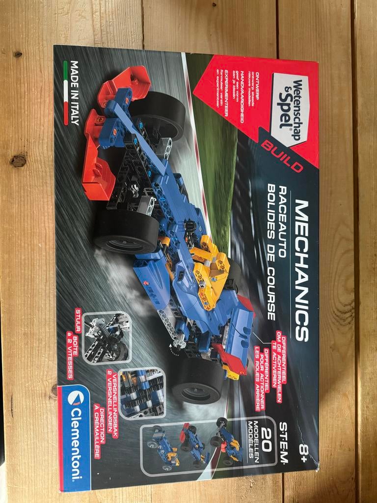 Clementoni Mechanics Raceauto Modelkit - Z.G.A.N., Ophalen of Verzenden, Nieuw, Jongen of Meisje