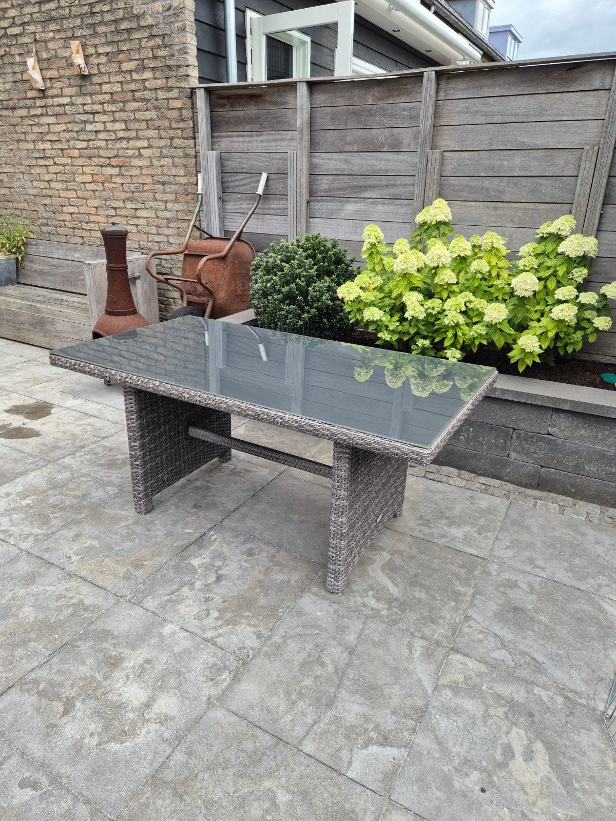 Te koop: Tuintafel, Tuin en Terras, Tuinmeubel-accessoires, Ophalen, Gebruikt