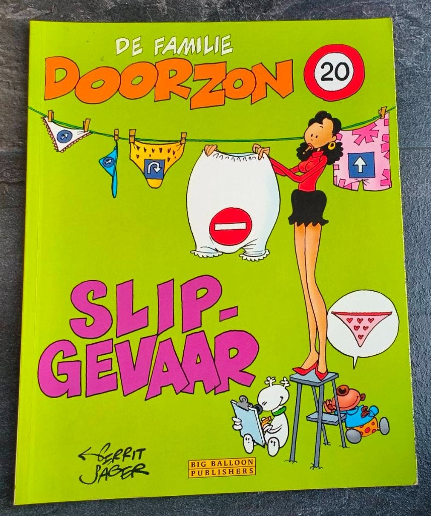 Familie Doorzon nr.20 Slipgevaar, Boeken, Eén stripboek, Ophalen of Verzenden, Zo goed als nieuw, Gerrit de Jager en Wim Stevenhagen