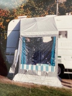 Te koop Dorema caravan wintertent st Moritz, vraagpr € 65,00, Ophalen of Verzenden, Gebruikt