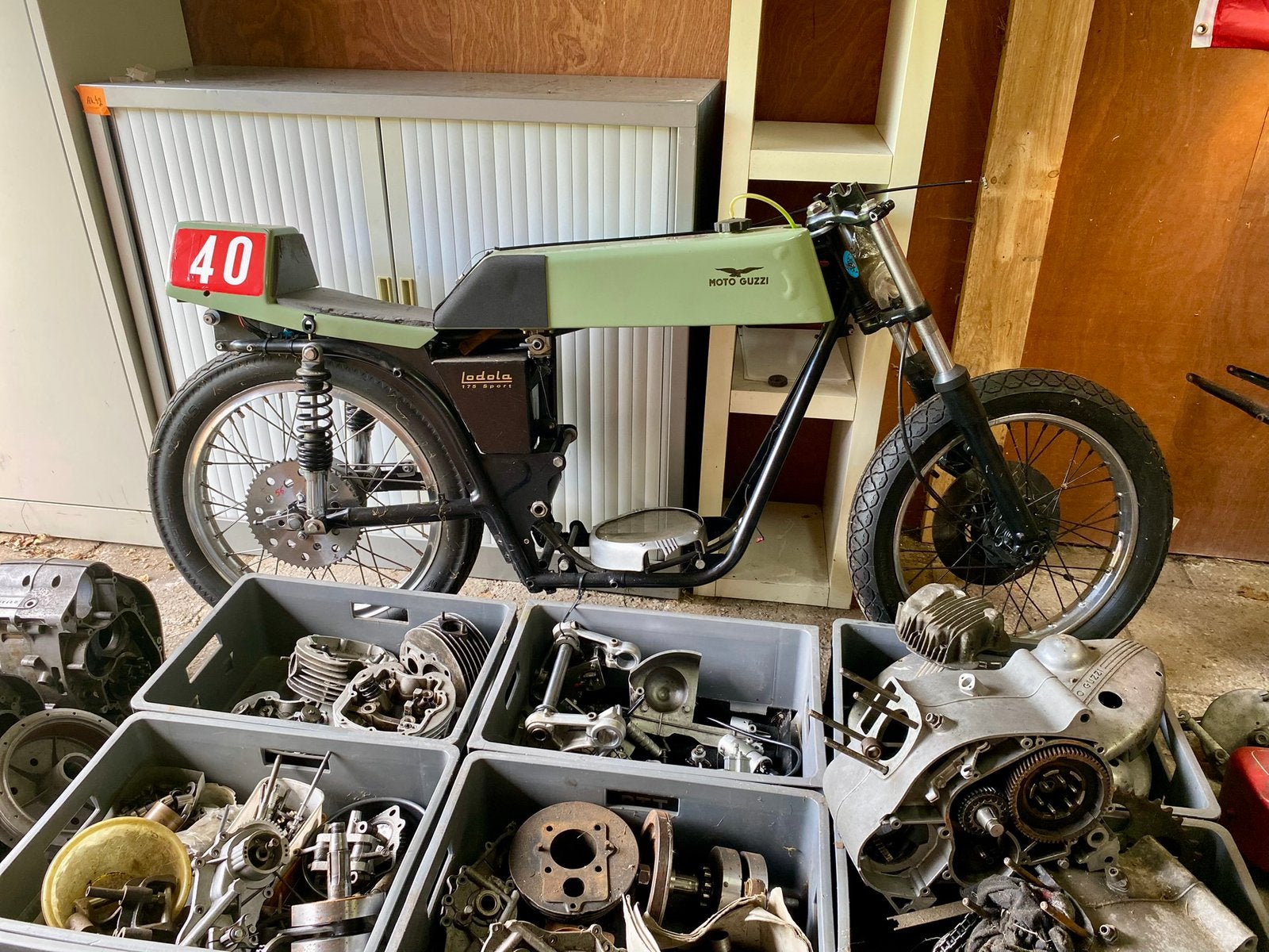 Moto Guzzi Lodola onderdelen / classic racer, Ophalen