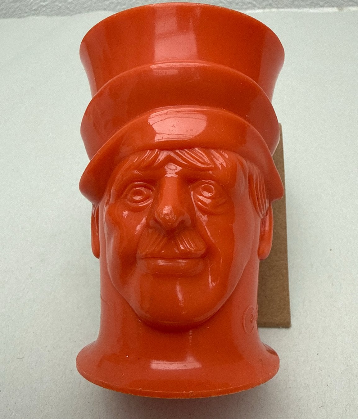 Vintage Swiebertje Beker - Oranje Plastic - Castella (1968), Verzamelen, Ophalen, Gebruikt