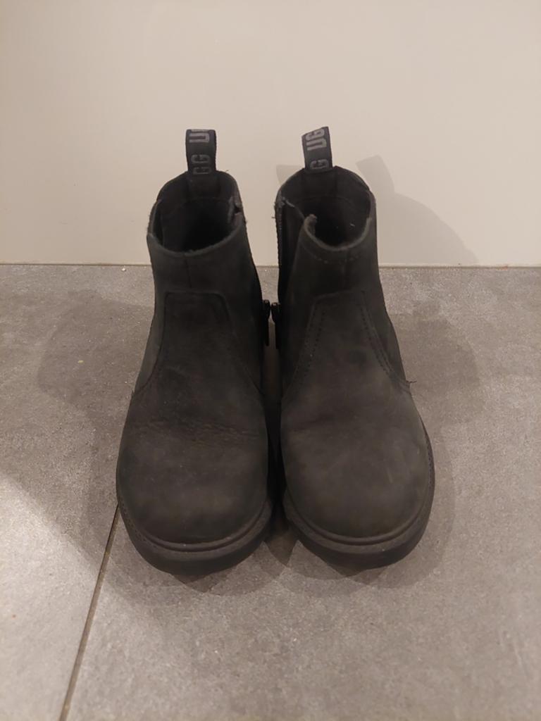 Zwarte UGG laarzen voor kinderen - Maat 28.5, Gebruikt, UGG, Ophalen of Verzenden, Laarzen