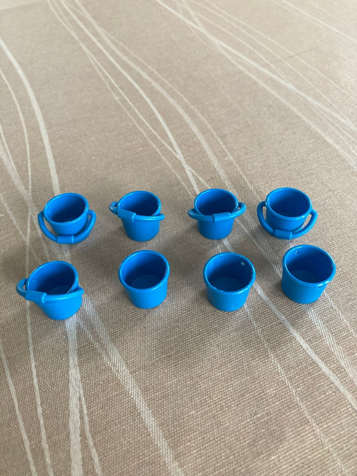 Playmobil blauwe emmertjes., Ophalen of Verzenden, Zo goed als nieuw
