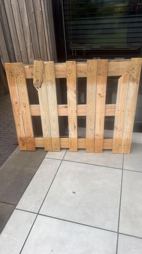 Pallet gratis afhalen, Doe-het-zelf en Verbouw, Hout en Planken, Ophalen, Overige houtsoorten, Minder dan 200 cm, Pallet