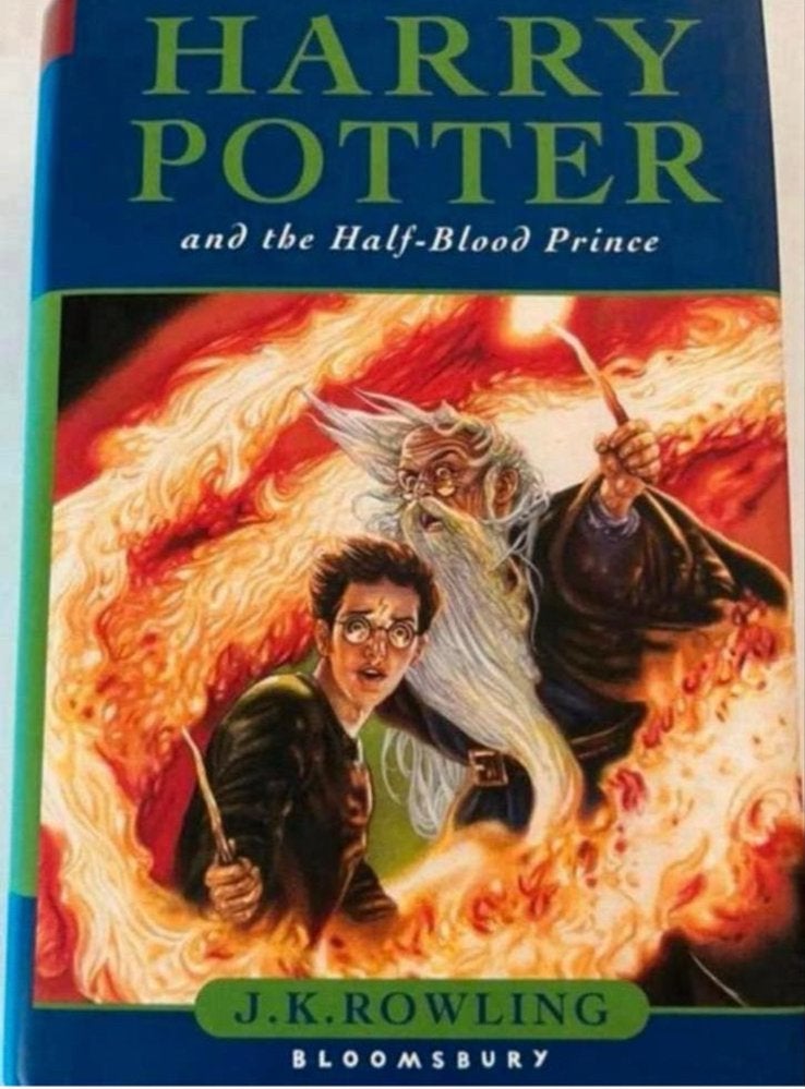 Harry Potter en de Halfbloed Prins - J.K. Rowling (Engels), Ophalen of Verzenden, Gebruikt, Boek of Poster