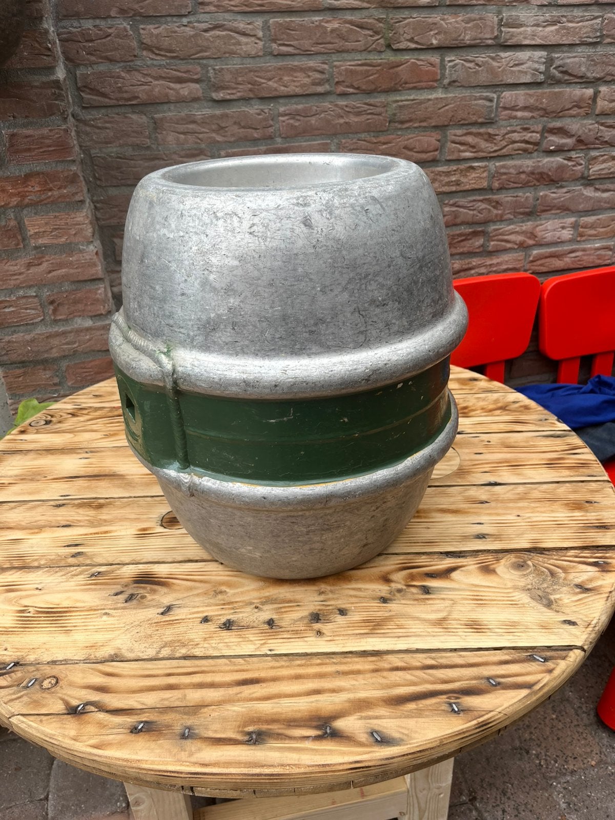 Grolsch vat, Verzamelen, Ophalen, Zo goed als nieuw, Grolsch