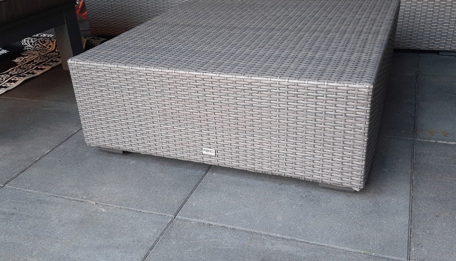 Hocker  Forza  Antracietgrijs  kees smit, Ophalen, Wicker, Hocker