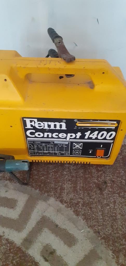 Ferm Concept 1400 Lasapparaat, Ophalen of Verzenden, Gebruikt, Minder dan 150 ampère, Elektroden