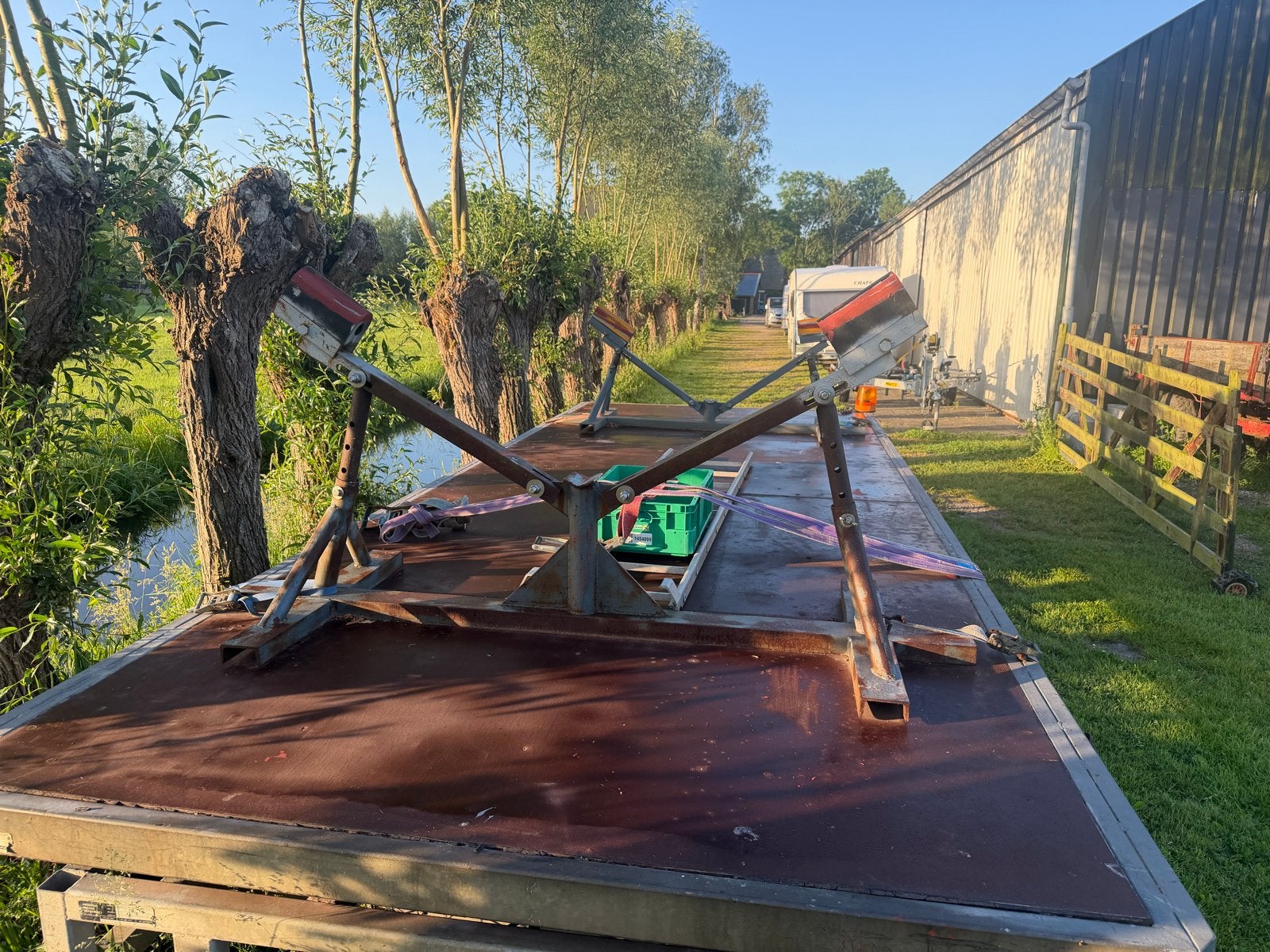 Boot steunen / bokken bootbokken, Watersport en Boten, Accessoires en Onderhoud, Ophalen, Gebruikt, Overige typen