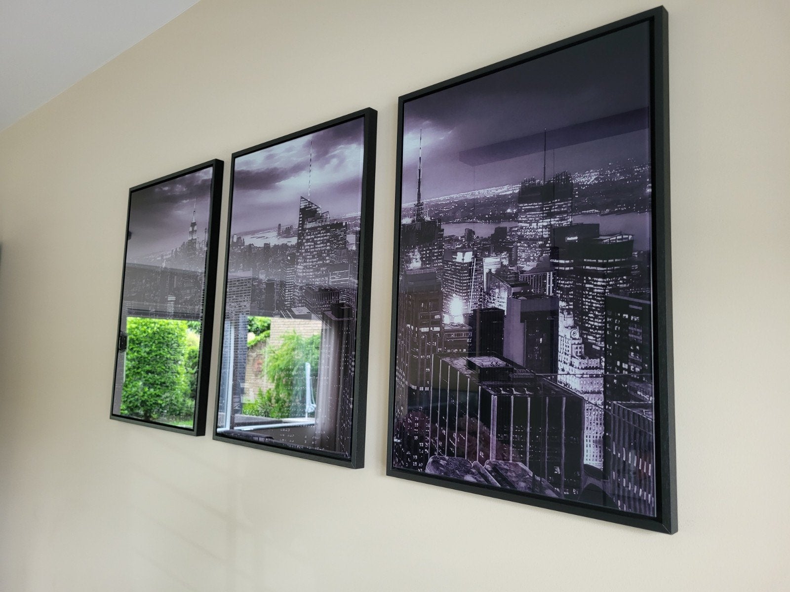 Wallfield 3 luik New York., Ophalen of Verzenden, Zo goed als nieuw, Minder dan 50 cm