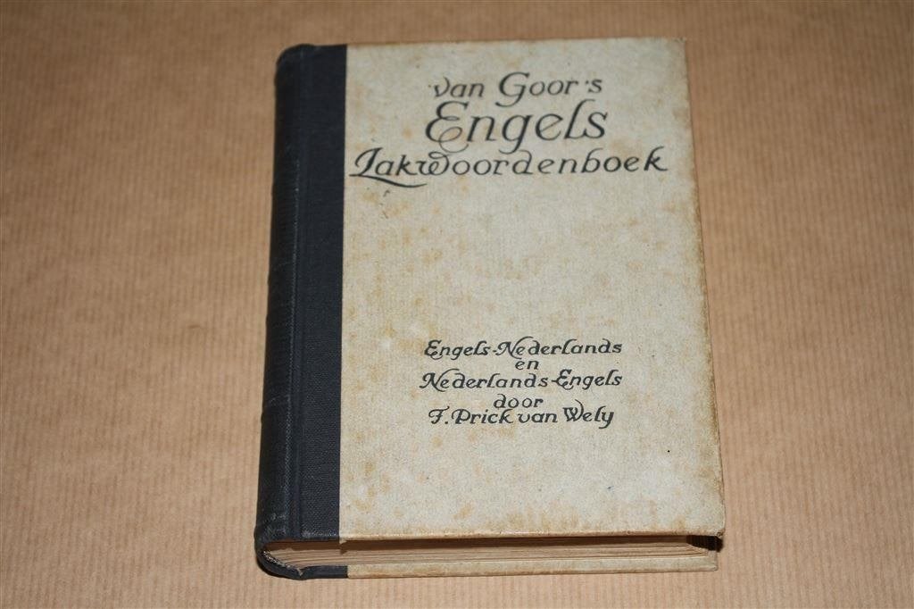 Van Goor's Engels zakwoordenboek. Uitgave 1947., Boeken, Woordenboeken, Ophalen of Verzenden, Gelezen, Van Dale, Engels