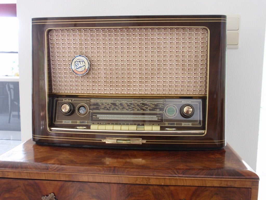 Saba Freiburg 7 , automatic uit 1956/57, Ophalen of Verzenden, Gebruikt, Radio