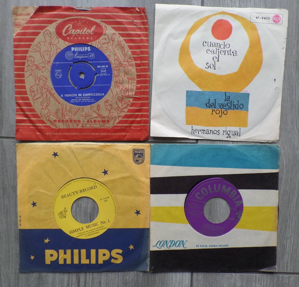 Partij singles Opera Klassiek, Gebruikt, Overige formaten, Overige typen, Ophalen of Verzenden