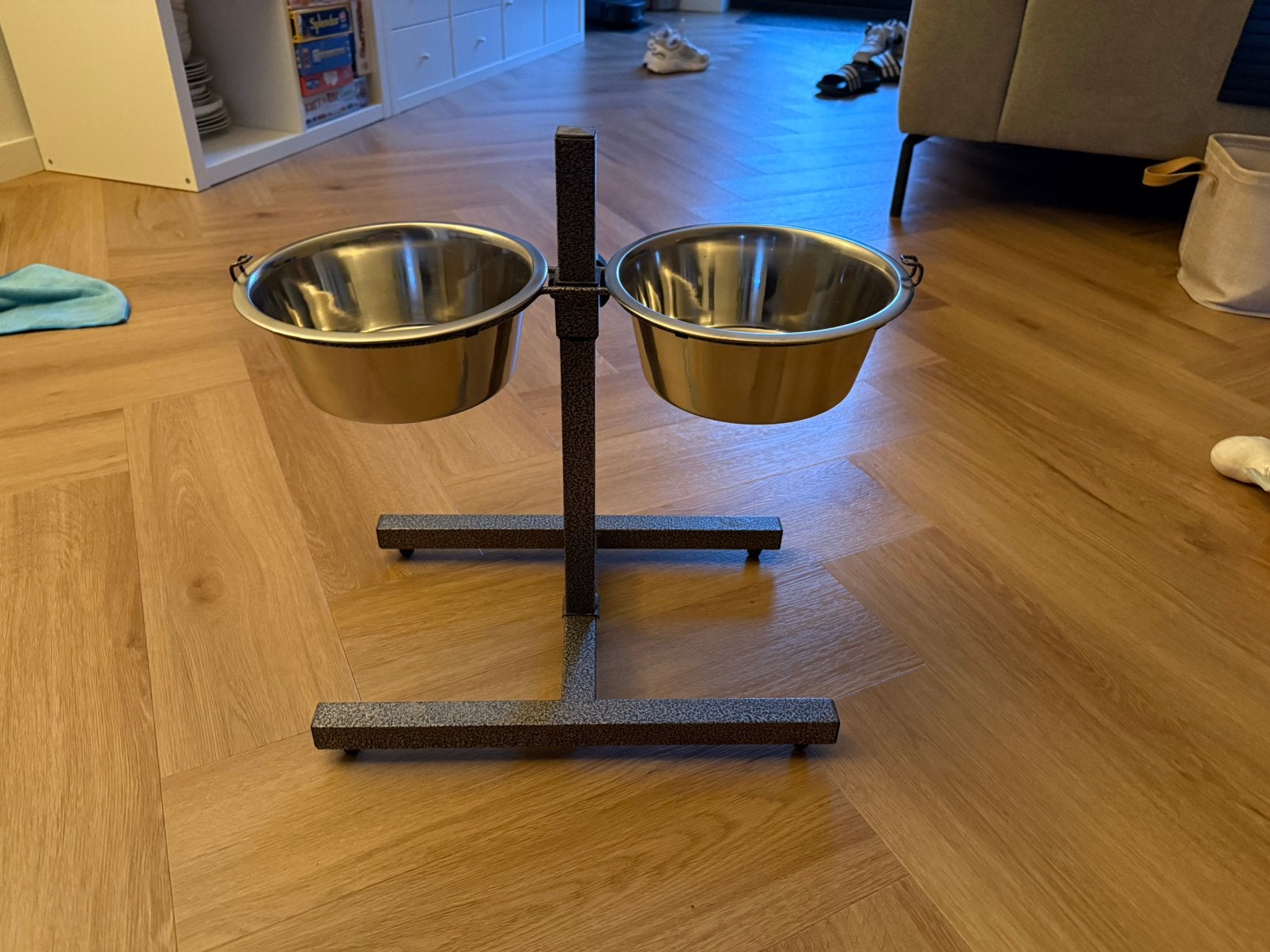 Voerbak standaard voor grote hond, Ophalen, Gebruikt
