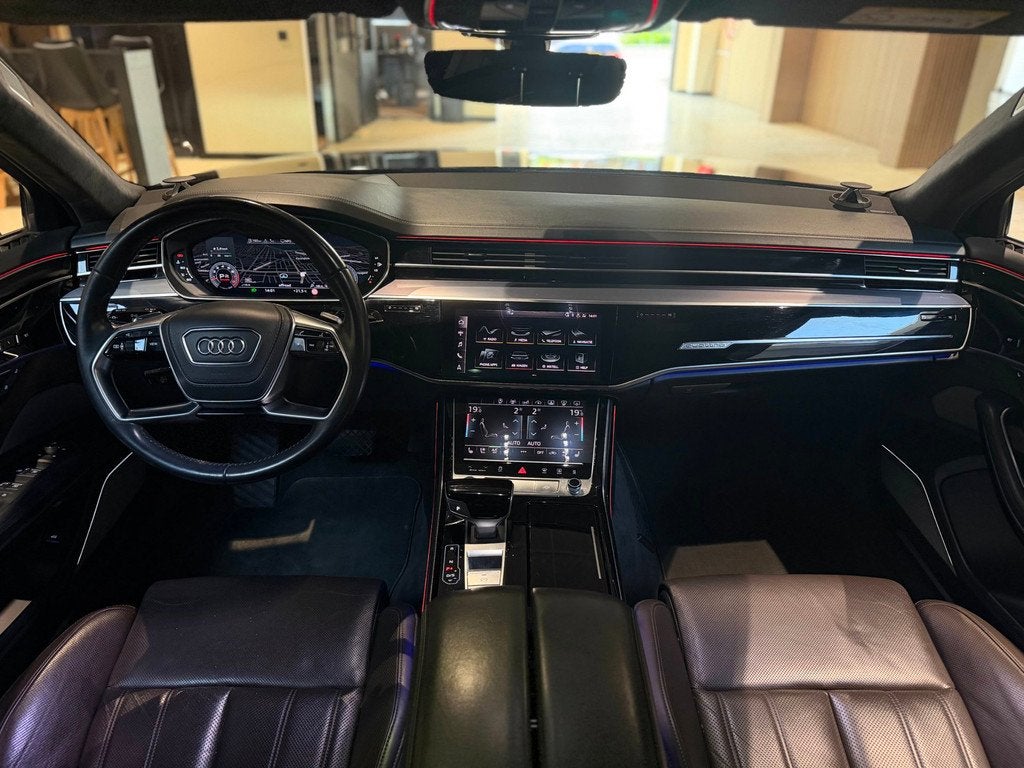 Audi A8 55 TFSI quattro Pro Line Plus|Pano|360|B&O|Achterasb, Auto's, Audi, Adaptive Cruise Control, Gebruikt, Euro 6, 2995 cc