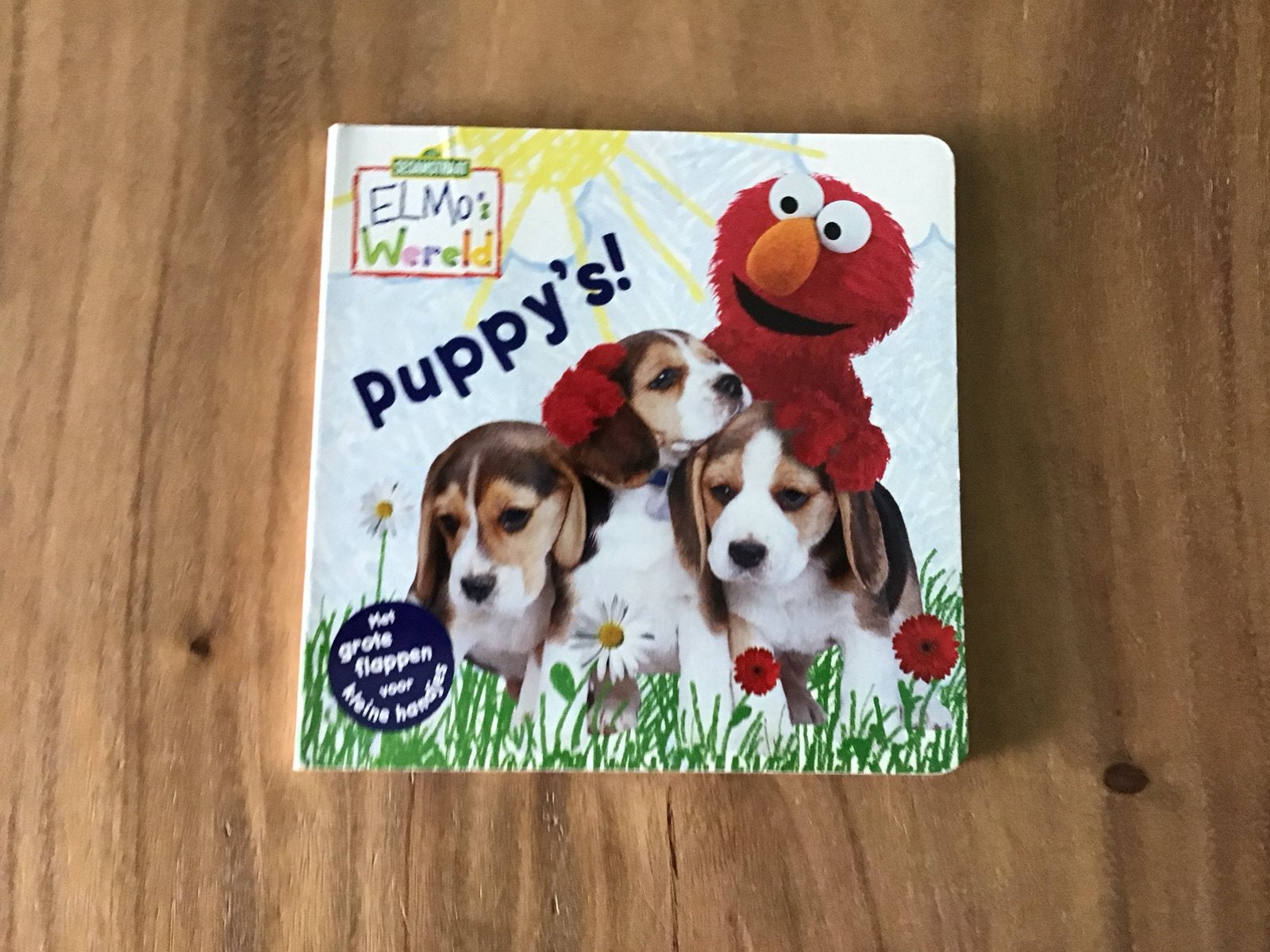 Elmo’s wereld; Puppy’s!, Boeken, Verzenden, Zo goed als nieuw