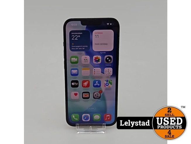 iPhone 13 128GB Midnight Bat:98% IOS 26.5.2, Apple, Gebruikt, Support@apple.com, One Apple Park Way
Cupertino, CA 95014
United States