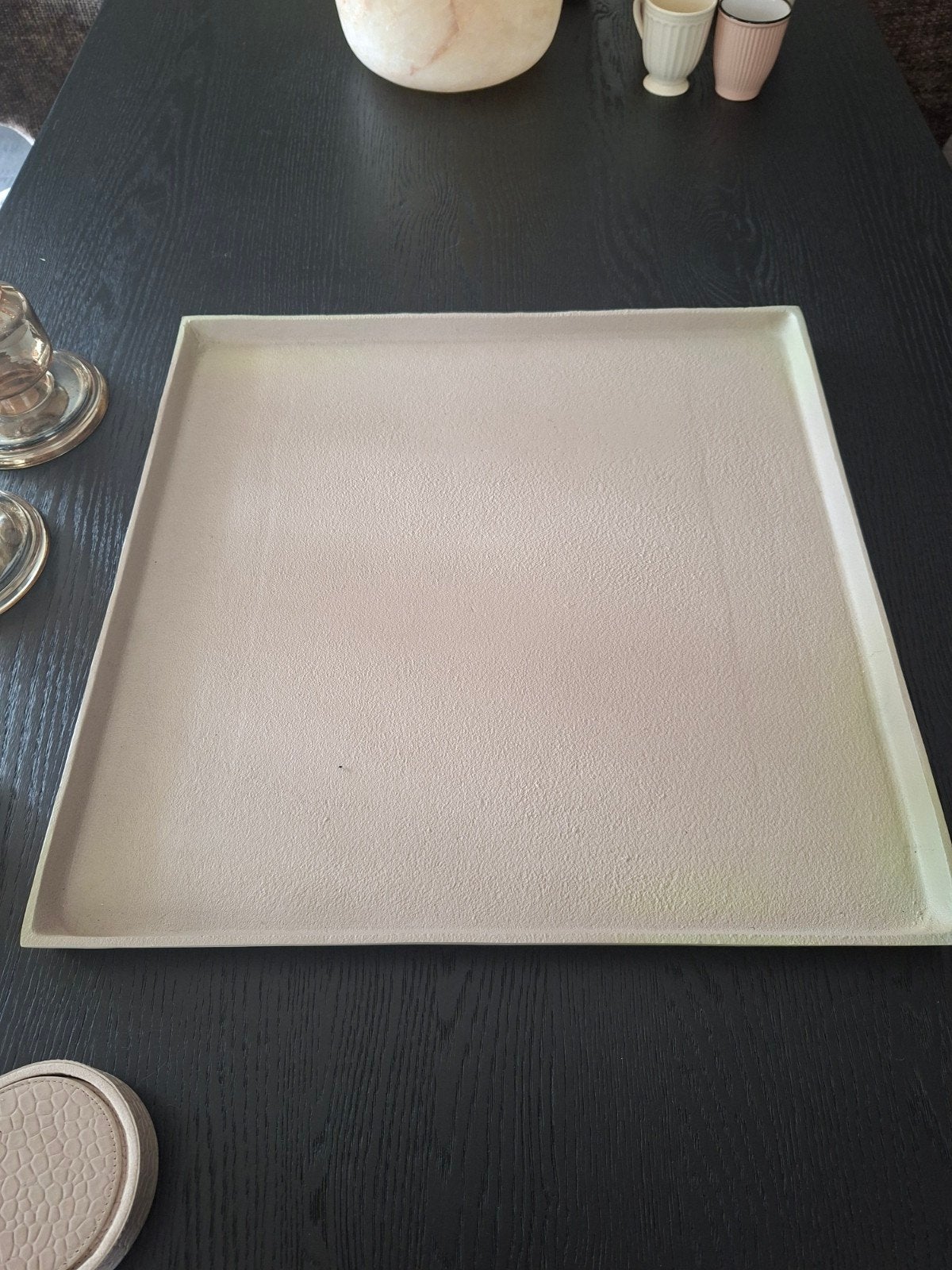 bombyxx tray dienblad sand, Ophalen, Zo goed als nieuw, Vierkant, Hout