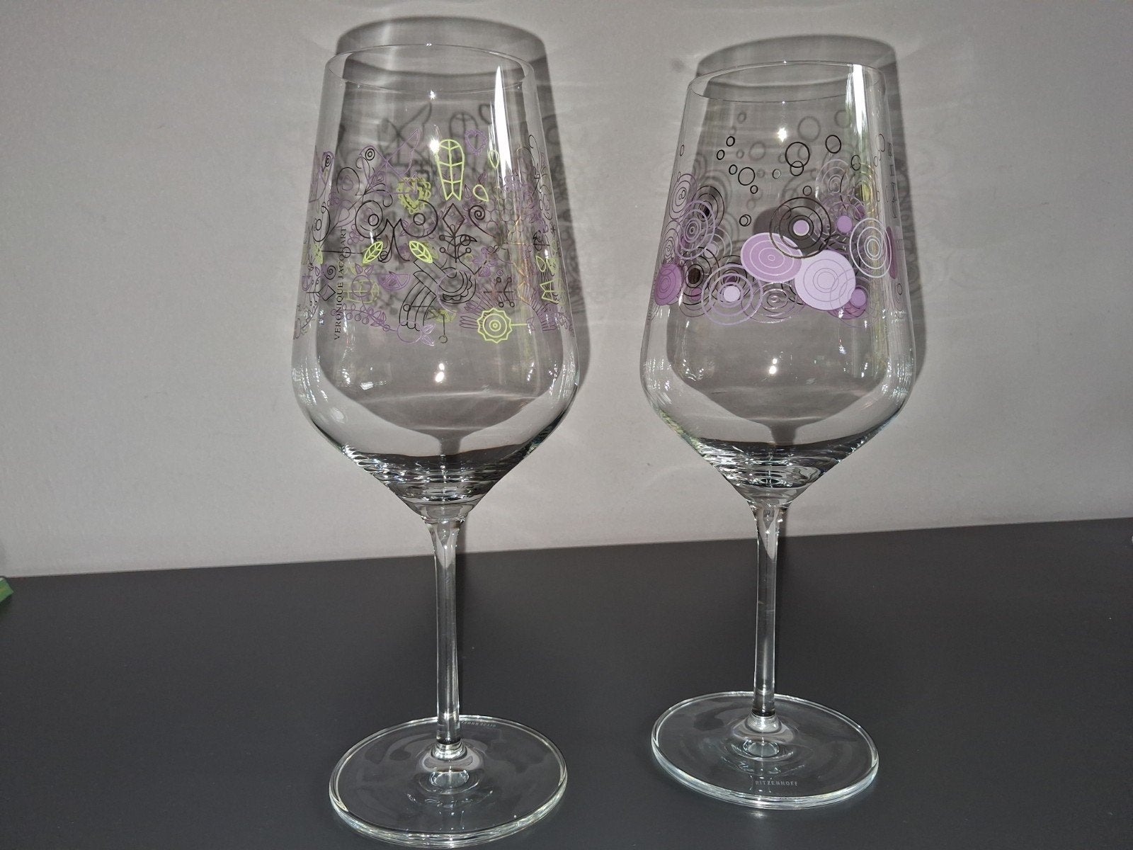 ritzenhoff wijnglazen 2x wijnglas, Ophalen of Verzenden, Zo goed als nieuw, Overige typen
