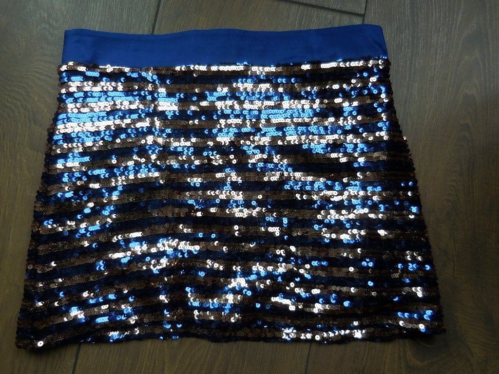 feest. Rokje. Gevoerd. Lengte 35 cm. Taille 76 cm. Maat M., Kleding | Dames, Maat 38/40 (M), Ophalen of Verzenden, Kleding, Overige thema's